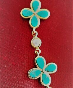 Color Blue Flower Bracelet